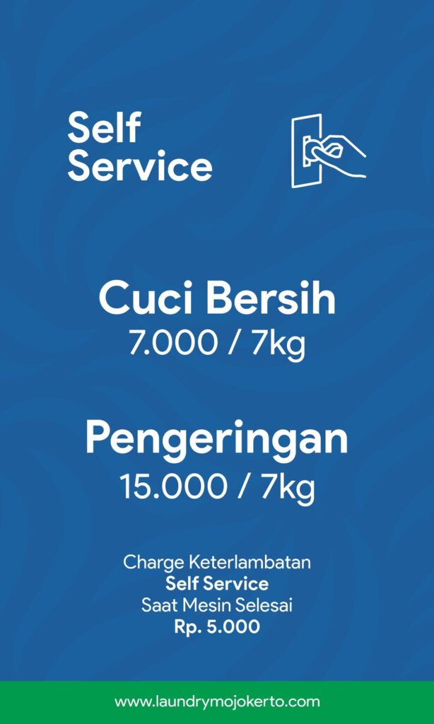 Self Service Easy Klin Laundry Mojokerto